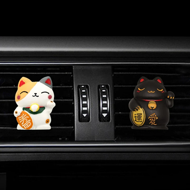 Lucky Cat Car Air Freshener Fragrance Diffuser Resin Art Car Air Conditioner Outlet Vent Perfume Clip Auto Interior Accessories 
Lucky Cat Car Air Freshener Fragrance Diffuser Resin Art Car Air Conditioner Outlet Vent Perfume Clip Auto Interior Accessories