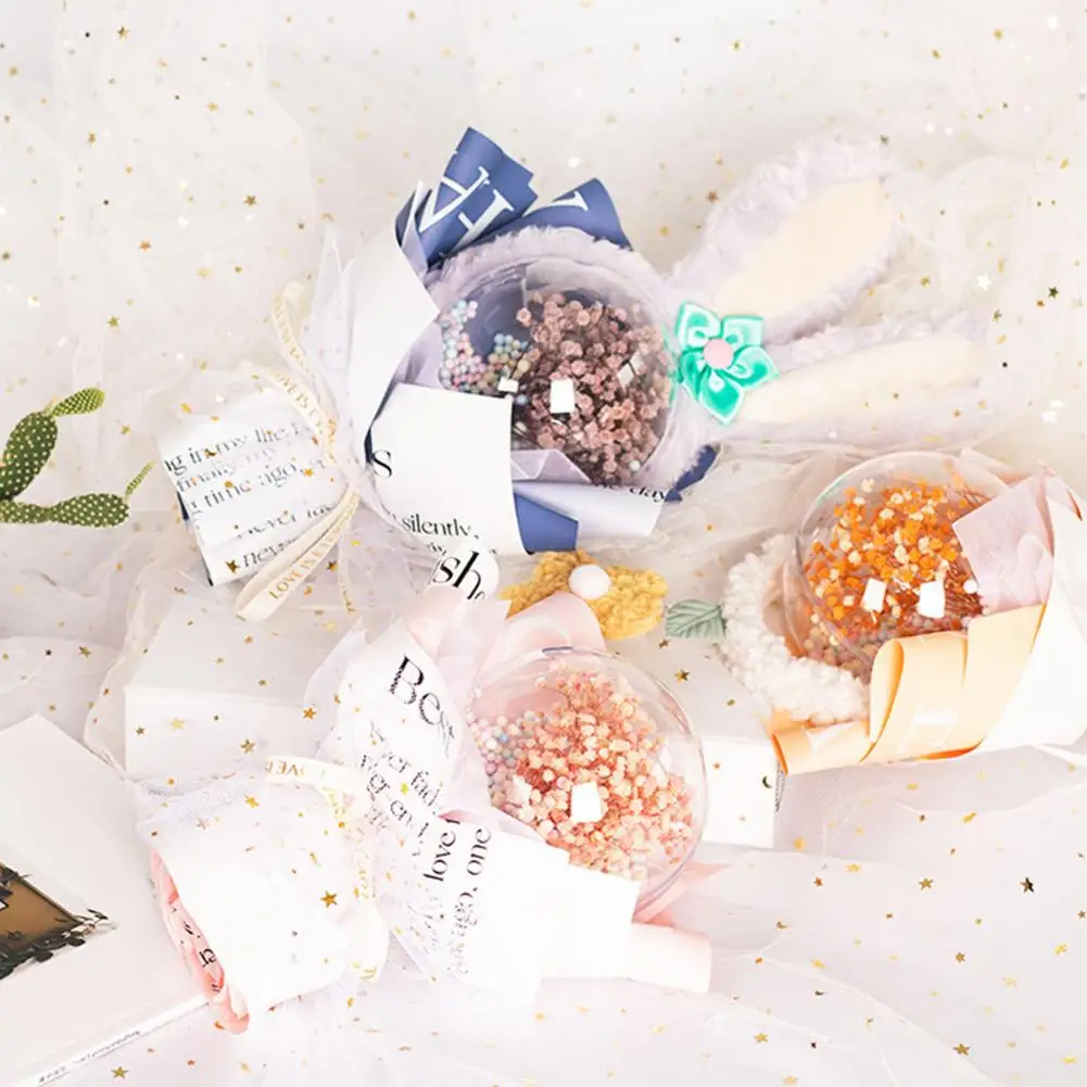 False Bouquet Beautiful Lightweight Convenient Babysbreath Simulation Bouquet with Ball Cover Birthday Gift
False Bouquet Beautiful Lightweight Convenient Babysbreath Simulation Bouquet with Ball Cover Birthday Gift