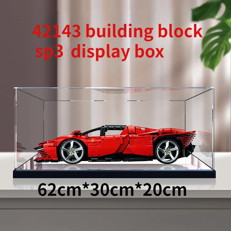 Acrylic Display Building Block Display Box 42143 Dustproof HD Display Box Building Block sp3 Car Display Box(62 * 30 * 20cm)
Acrylic Display Building Block Display Box 42143 Dustproof HD Display Box Building Block sp3 Car Display Box(62 * 30 * 20cm)