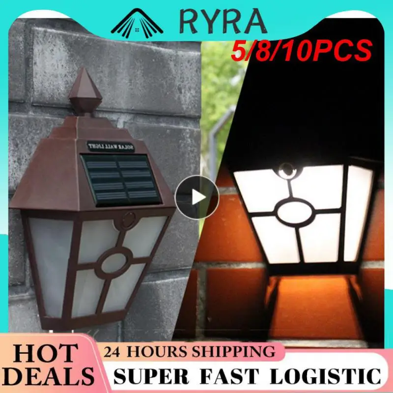 5/8/10PCS Outdoor Solar Lamps Solar Garden Waterproof Wall Lamp Light Up And Down Garden Decorative Wall Lamp Street Lamps Home
5/8/10PCS Outdoor Solar Lamps Solar Garden Waterproof Wall Lamp Light Up And Down Garden Decorative Wall Lamp Street Lamps Home