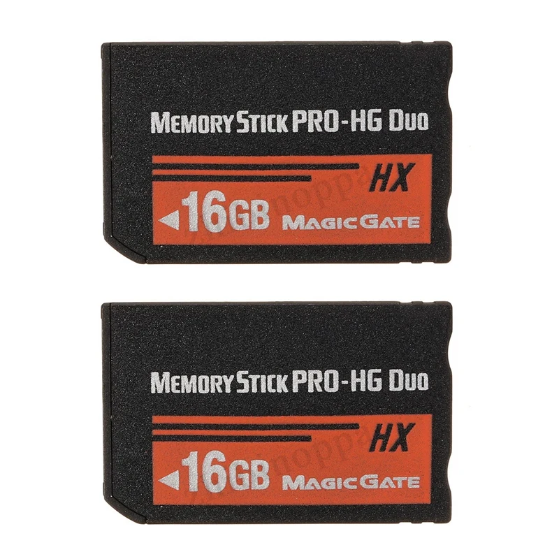 

2X 16GB Memory Stick MS Pro Duo HX Flash Card for Sony PSP Cybershot Camera