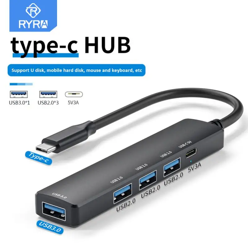 RYRA 5 IN 1 Multi Splitter OTG Adapter USB C HUB 3.0 Type-C 3.0 For Xiaomi Lenovo Macbook 13 15 Air Laptops Computer Accessories
RYRA 5 IN 1 Multi Splitter OTG Adapter USB C HUB 3.0 Type-C 3.0 For Xiaomi Lenovo Macbook 13 15 Air Laptops Computer Accessories