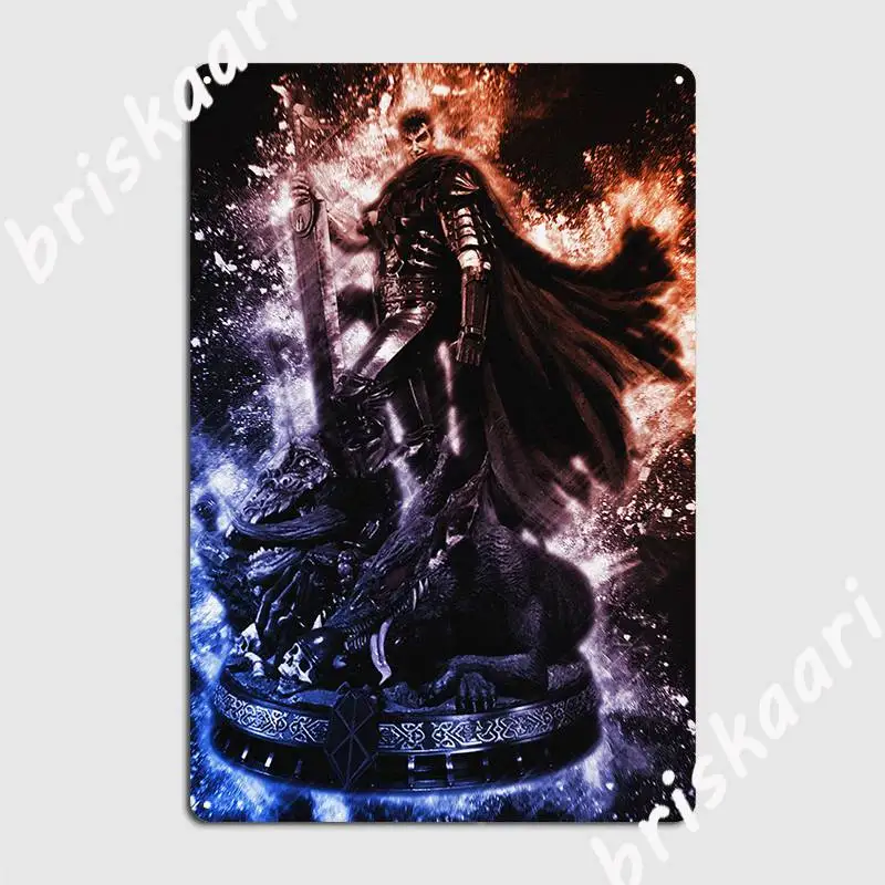 Berserk металлический плакат с напечатанными табличками для гостиной жестяной знак паба постеры
Berserk металлический плакат с напечатанными табличками для гостиной жестяной знак паба постеры