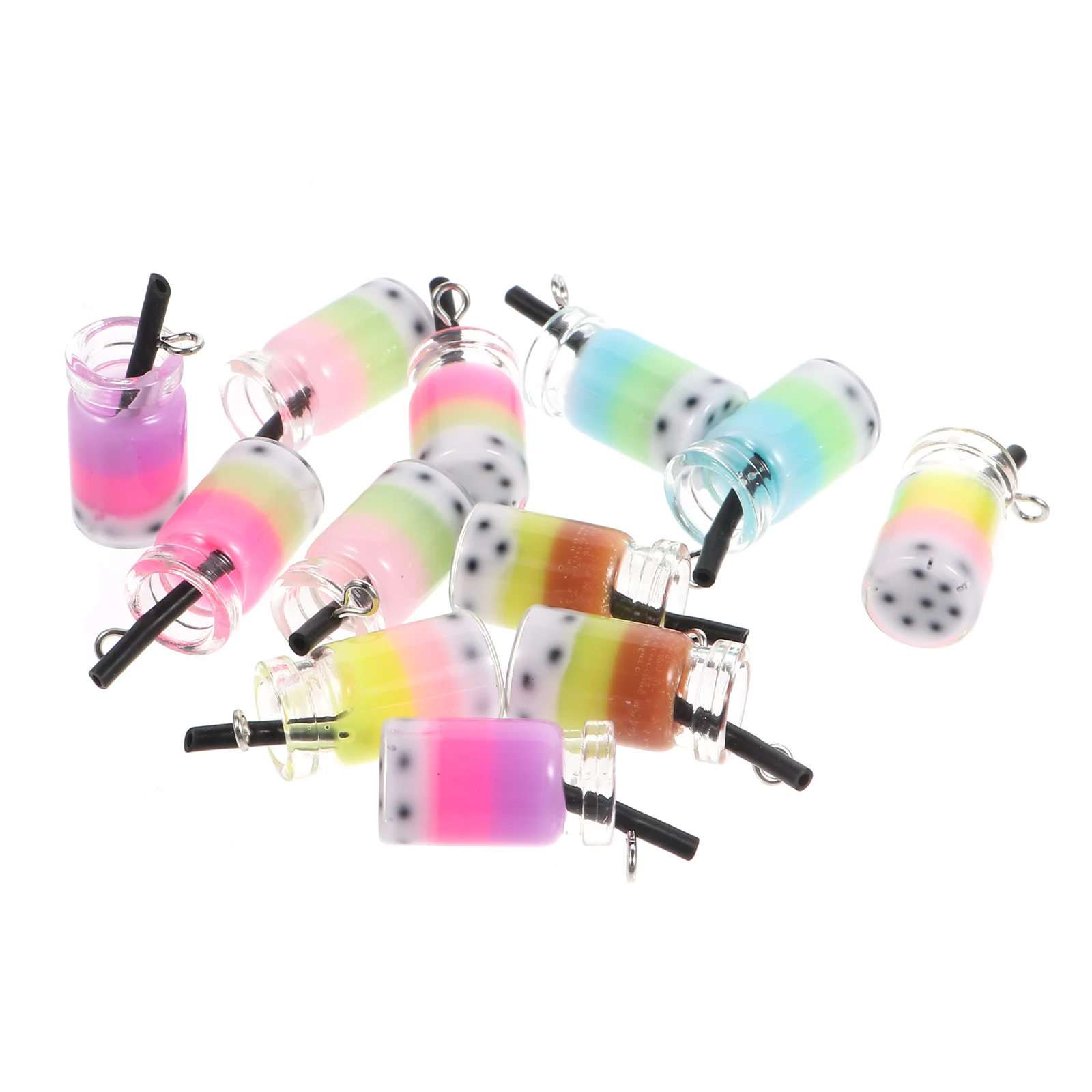 12 Pcs Milk Tea Cup Accessories Jewelry Charm Resin Bubble Charms Colorful Necklace Ornaments Pendants
12 Pcs Milk Tea Cup Accessories Jewelry Charm Resin Bubble Charms Colorful Necklace Ornaments Pendants