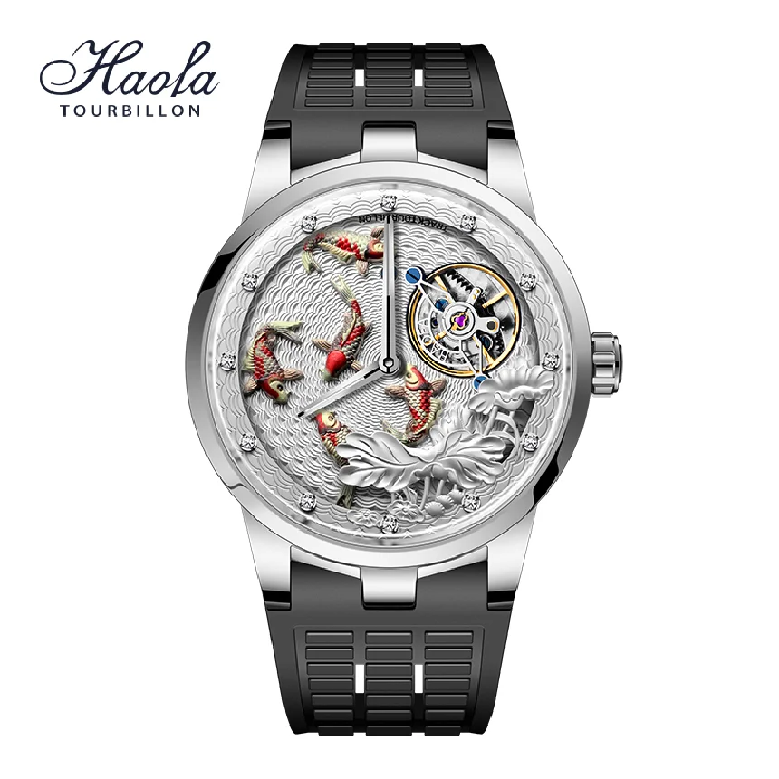 Haofa Luxury Carrousel Mechanical Watches For Men Luxury Sapphire Karrusel Power Reserve 80H Rotating Mens Watch Waterproof 1951
Haofa Luxury Carrousel Mechanical Watches For Men Luxury Sapphire Karrusel Power Reserve 80H Rotating Mens Watch Waterproof 1951