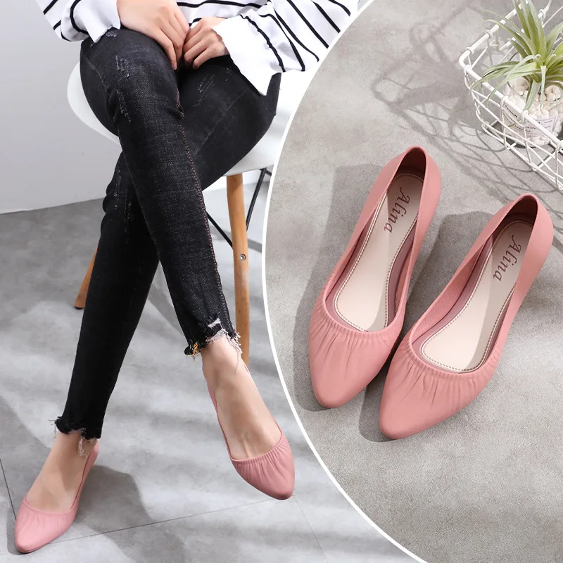 Women Ballet Flats White Wedding Shoes Woman Flats Patent Leather Slip on Shoes Zapatos Mujer Ladies Boat Shoes Female Shoes
Women Ballet Flats White Wedding Shoes Woman Flats Patent Leather Slip on Shoes Zapatos Mujer Ladies Boat Shoes Female Shoes