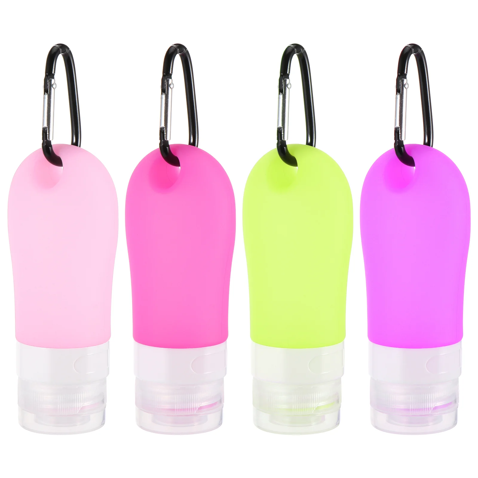 Squeezable Silicone Bottles Aboard Buckle Bottling Travel Containers Subpackaging
Squeezable Silicone Bottles Aboard Buckle Bottling Travel Containers Subpackaging