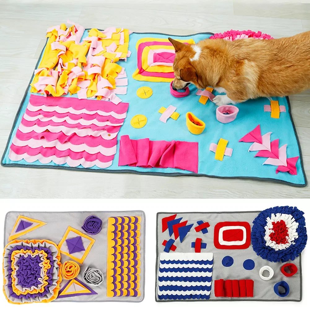 Washable Pet Snuffle Mat Slow Eat Bowl Nose Smell Training Foraging Stress Relief Puzzle Toys for Dog Accessories
Washable Pet Snuffle Mat Slow Eat Bowl Nose Smell Training Foraging Stress Relief Puzzle Toys for Dog Accessories