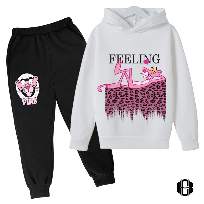 Boys Pink Panther Hoodies Sets Children Clothing Spring Long Sleeve Tracksuit For Boys Pullover Sport Suit Costume For Kids Suit
Boys Pink Panther Hoodies Sets Children Clothing Spring Long Sleeve Tracksuit For Boys Pullover Sport Suit Costume For Kids Suit