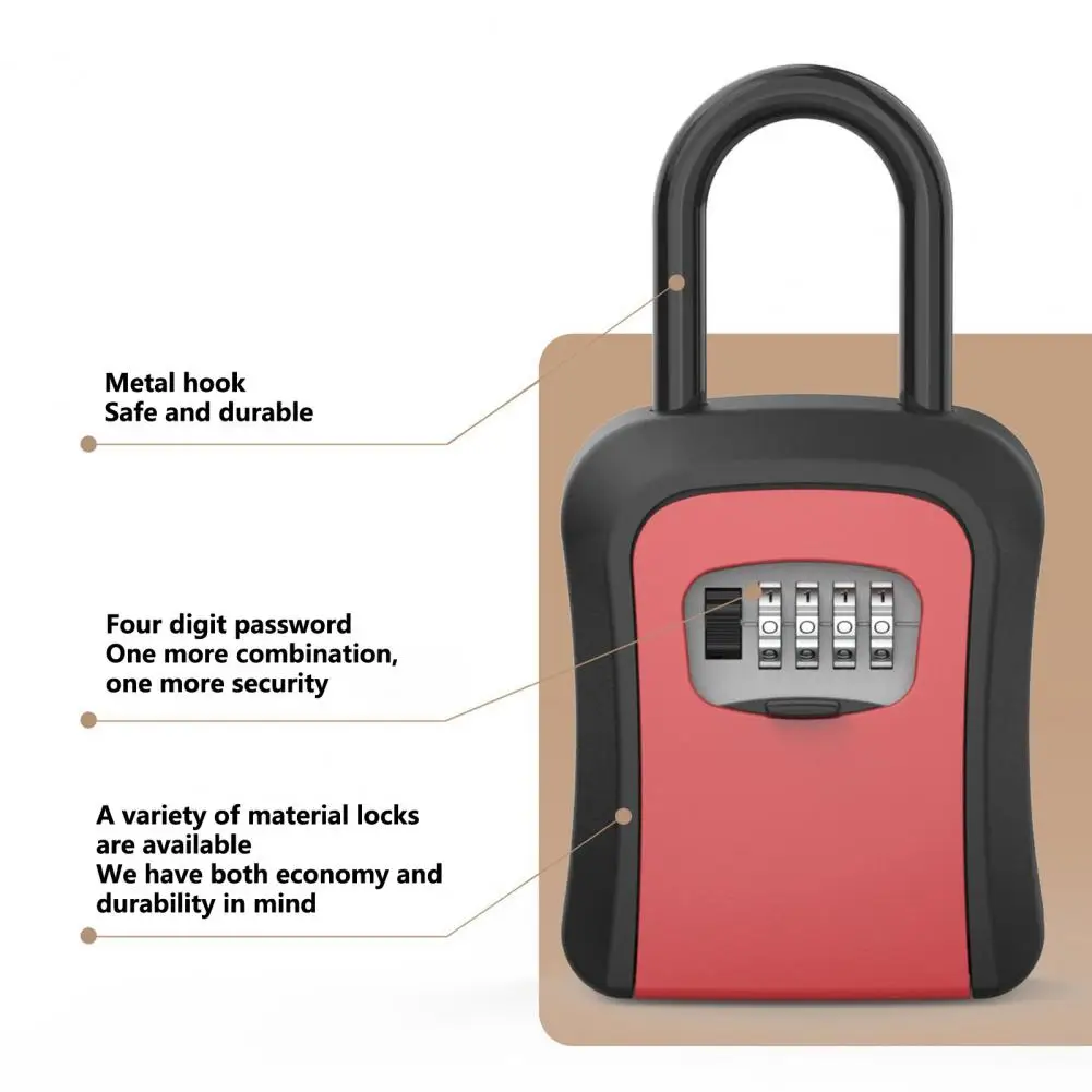 Combination Padlock High Hardness Multicolor Optional Anti-theft Hanging Design Digital Combination Lock Lock Box for Home
Combination Padlock High Hardness Multicolor Optional Anti-theft Hanging Design Digital Combination Lock Lock Box for Home