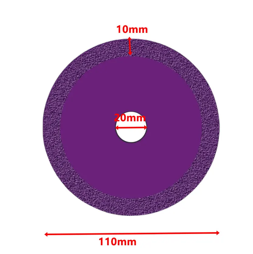 1pcs Diamond Brazing Cutting Disc Metal Saw Blades Grinding Disc 100/110mm For Concrete Granit Ceramic Tile Sharp Power Tool
1pcs Diamond Brazing Cutting Disc Metal Saw Blades Grinding Disc 100/110mm For Concrete Granit Ceramic Tile Sharp Power Tool