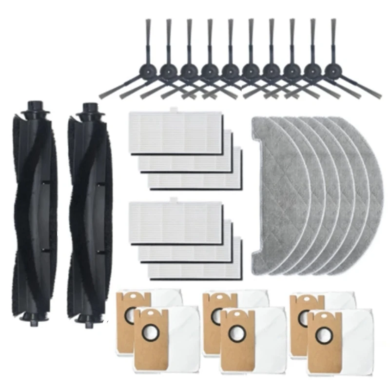 Main Brush Side Brush Hepa Filter Dust Bags Mop Cloth For XIAOMI VIOMI S9 Robot Vacuum Cleaner Accessories
Main Brush Side Brush Hepa Filter Dust Bags Mop Cloth For XIAOMI VIOMI S9 Robot Vacuum Cleaner Accessories