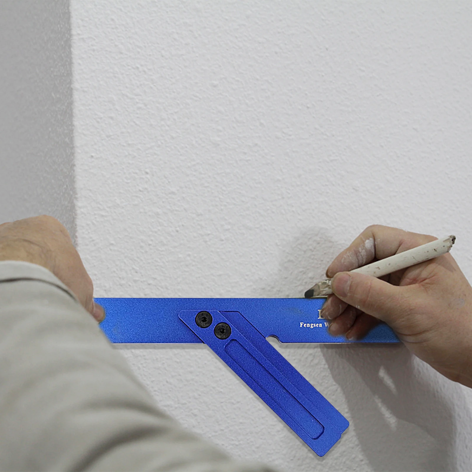 Aluminum Alloy Woodworking Ruler 45 Degree Angle Ruler Line Caliber Ruler Measuring Scriber Mark Line Gauge Carpenter Layout
Aluminum Alloy Woodworking Ruler 45 Degree Angle Ruler Line Caliber Ruler Measuring Scriber Mark Line Gauge Carpenter Layout