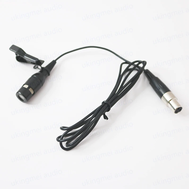 

Tie Clip Lapel Microphone Lavalier Mic Unidirectional for Shure Sennheiser AKG MiPro Audio Technica 4Pin 3Pin Screw Lock 3.5mm