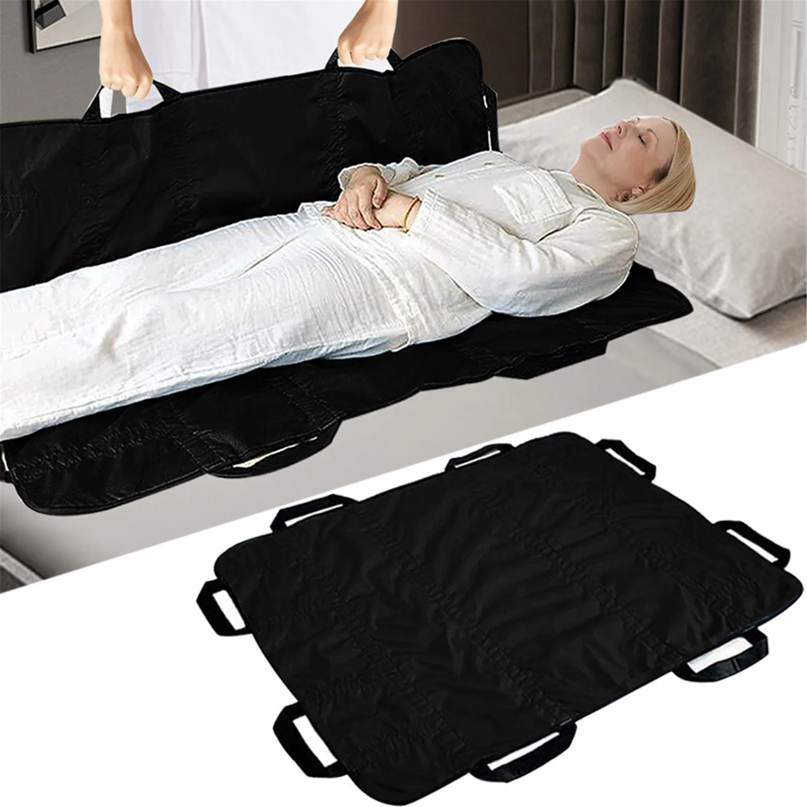 Patient Turning Transfer Pad Reposition Bed Pad Oxford Bedsheets For Disabled Stroke Patients Lift Sit Turn Device 8 Handles
Patient Turning Transfer Pad Reposition Bed Pad Oxford Bedsheets For Disabled Stroke Patients Lift Sit Turn Device 8 Handles