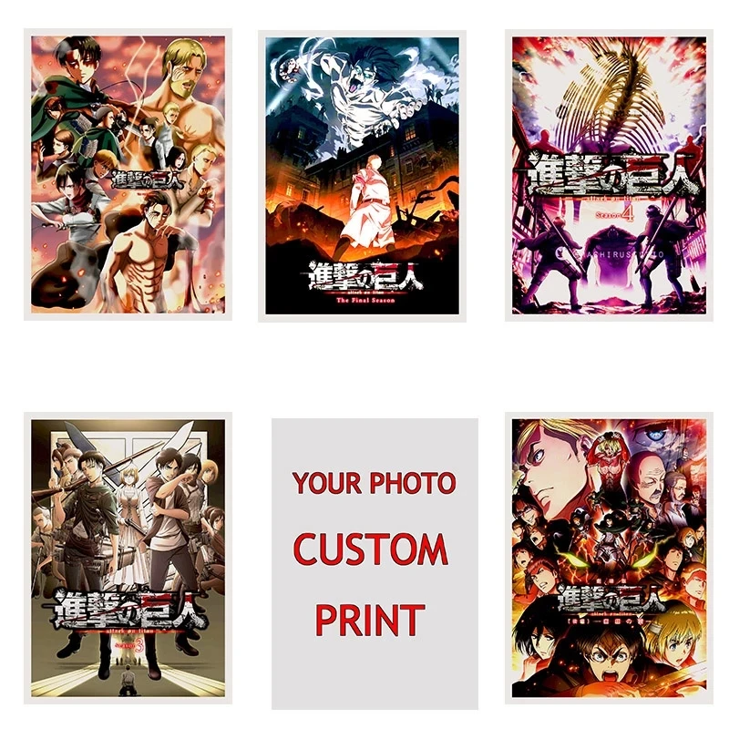 Japanese Anime Canvas Painting Wall Art HD Print Attack on Titan Poster ClassicHome Decor Modular Pictures For Bedroom No Frame 
Japanese Anime Canvas Painting Wall Art HD Print Attack on Titan Poster ClassicHome Decor Modular Pictures For Bedroom No Frame