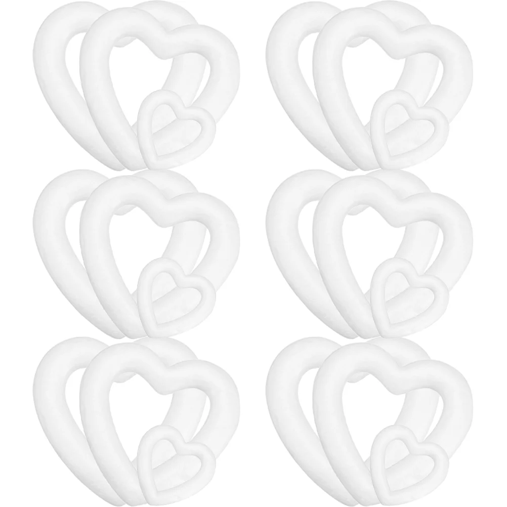 18Pcs Wedding Wreath Form Heart Wreath Form Valentine Wreath Form Wreath Making Form
18Pcs Wedding Wreath Form Heart Wreath Form Valentine Wreath Form Wreath Making Form