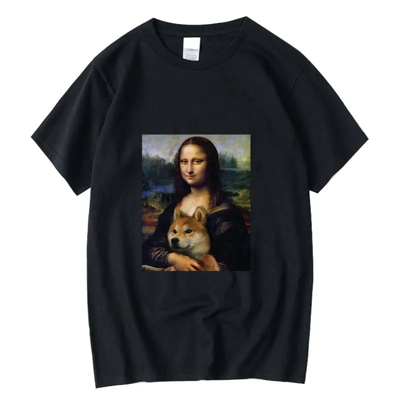 XINYI Men's T-shirt 100% cotton casual funny mona lisa designs Print summer o-neck t shirt for men short sleeve t-shirt male top
XINYI Men's T-shirt 100% cotton casual funny mona lisa designs Print summer o-neck t shirt for men short sleeve t-shirt male top