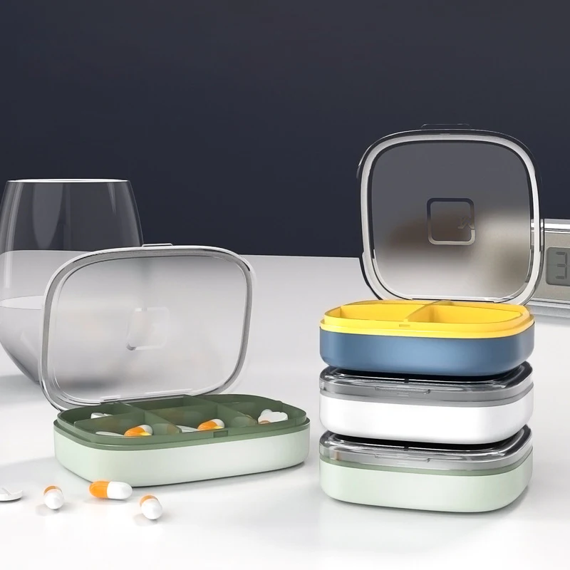 Plastic Japanese Style 4/6 Grids Medicine Box Large Capacity Portable Sub Packed Pill Box Storage Box Tablet Dispenser ZB484
Plastic Japanese Style 4/6 Grids Medicine Box Large Capacity Portable Sub Packed Pill Box Storage Box Tablet Dispenser ZB484
