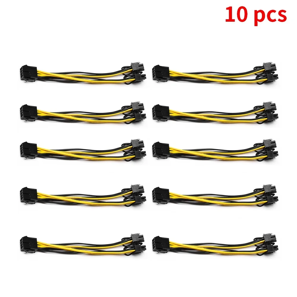 2022 New 8Pin PCI Express to Dual PCIE 6+2 Pin Power Cable Motherboard Graphics Card PCI-E Riser GPU Power Data Cable 20cm
2022 New 8Pin PCI Express to Dual PCIE 6+2 Pin Power Cable Motherboard Graphics Card PCI-E Riser GPU Power Data Cable 20cm