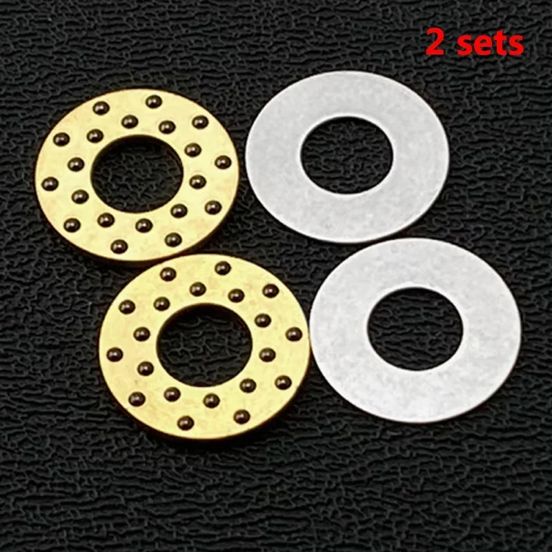 Запчасти для складных ножей: пара керамических шариков с латунной рамкой
Запчасти для складных ножей: пара керамических шариков с латунной рамкой