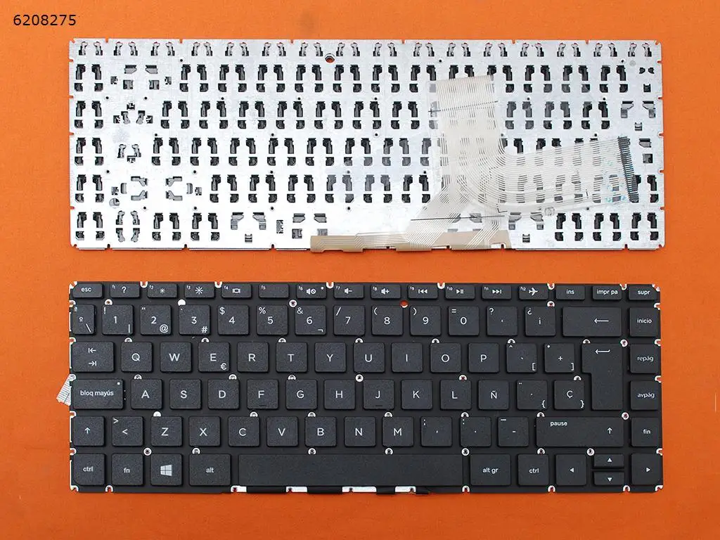 SP Laptop Keyboard for HP 14-v238tx 14-v016tx 14-v017tu 14-v017tx 14-v018tu 14-v018tx 14-v236tx 14-v237tx BLACK Without FRAME
SP Laptop Keyboard for HP 14-v238tx 14-v016tx 14-v017tu 14-v017tx 14-v018tu 14-v018tx 14-v236tx 14-v237tx BLACK Without FRAME