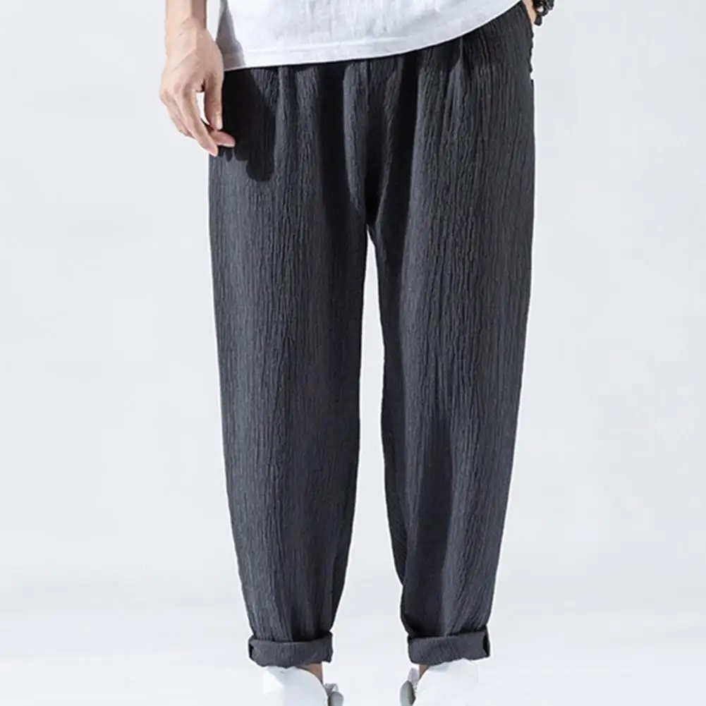 Summer Pants Chic Soft Men Harem Pants Korean Style Men Trousers Streetwear Men Trousers Male Clothes
Summer Pants Chic Soft Men Harem Pants Korean Style Men Trousers Streetwear Men Trousers Male Clothes