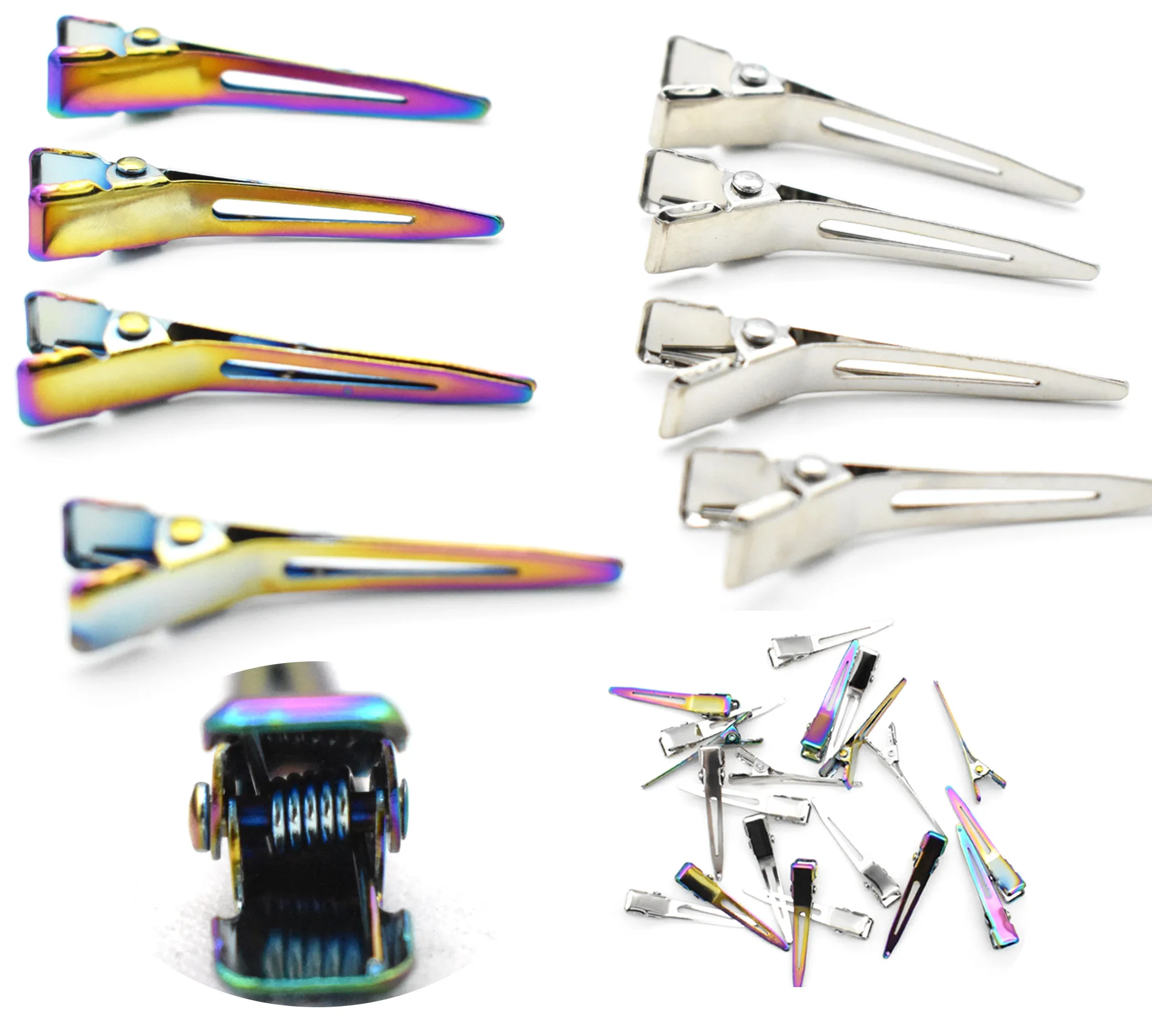 Single Prong Pin Curl Duckbill Clips Hair Styling Clips Hairdresser Metal Hair Clips for Sectioning Hair Accessories 40pcs
Single Prong Pin Curl Duckbill Clips Hair Styling Clips Hairdresser Metal Hair Clips for Sectioning Hair Accessories 40pcs