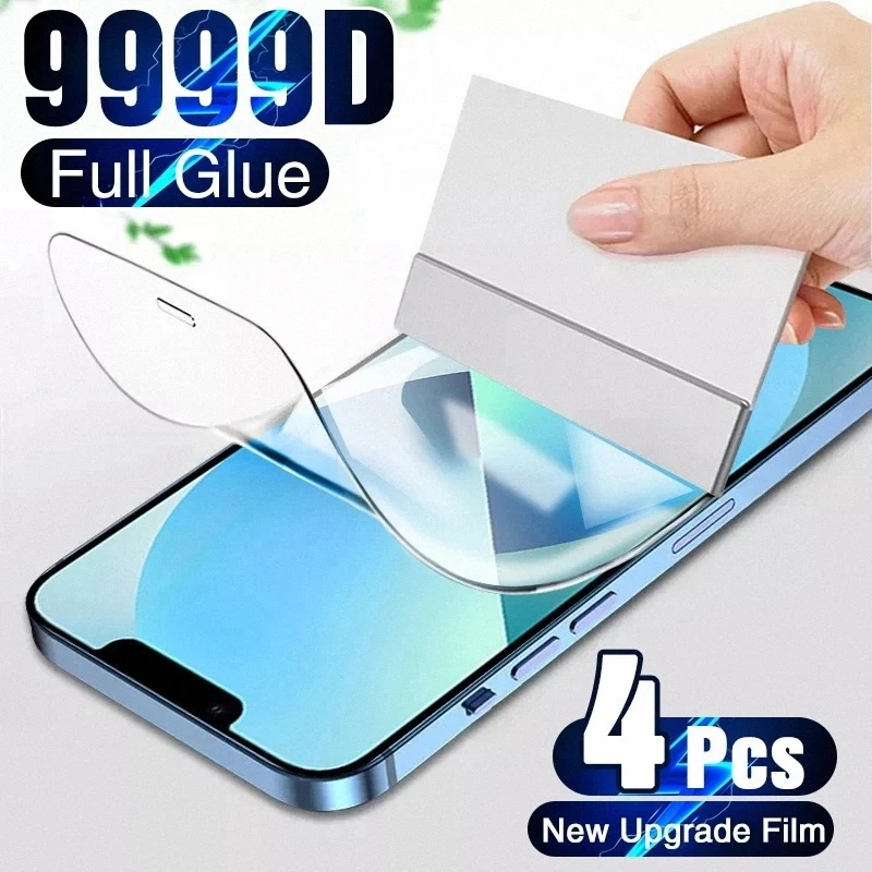 4PCS Full Cover Hydrogel Film On The For iPhone 13 12 14 For iPhone X XS XR XS MAX 6 7 8 Plus 11 12 13 Pro Max Screen Protector
4PCS Full Cover Hydrogel Film On The For iPhone 13 12 14 For iPhone X XS XR XS MAX 6 7 8 Plus 11 12 13 Pro Max Screen Protector