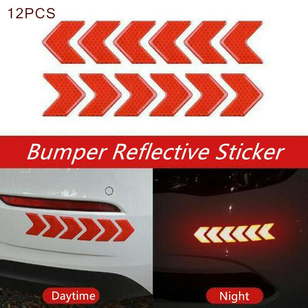 New 1 Set Universal Car Reflective Warning Strip Tape Bumper Truck Safety Reflector Sticker Decal Accessories High Quality
New 1 Set Universal Car Reflective Warning Strip Tape Bumper Truck Safety Reflector Sticker Decal Accessories High Quality