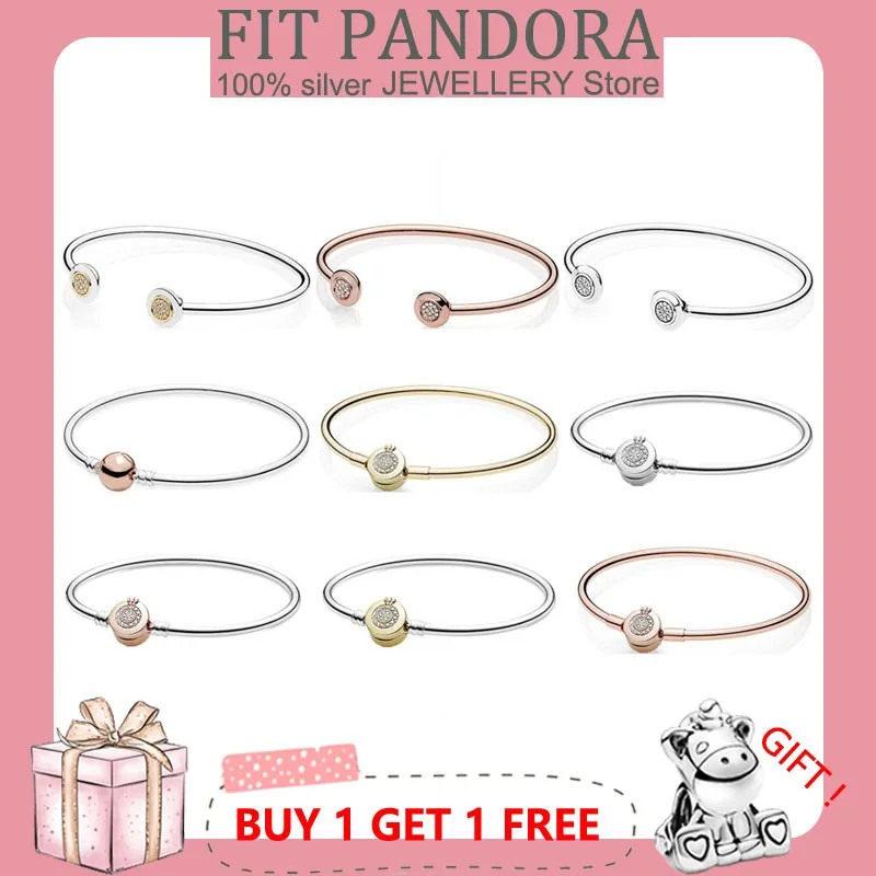 2022 New Luxury S925 Sterling Silver Sparkle Crown Opening Cz Bracelet For Women Fit Original Pandor Charm Beads Jewelry Gift
2022 New Luxury S925 Sterling Silver Sparkle Crown Opening Cz Bracelet For Women Fit Original Pandor Charm Beads Jewelry Gift