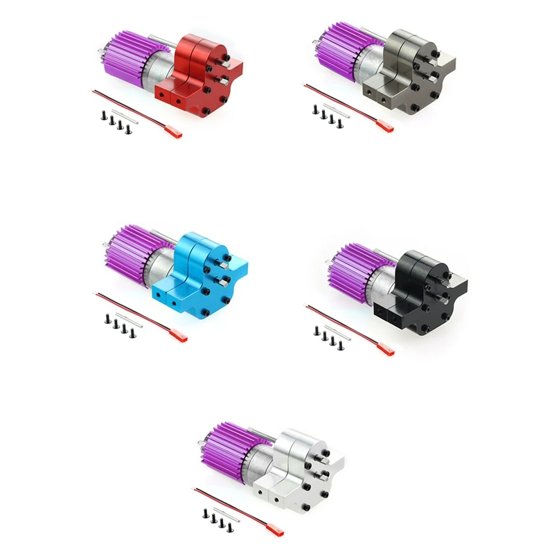 Metal 370 Motor Gearbox Gear Box for WPL C14 C24 B24 B36 MN D90 D99 MN99S RC Car Upgrade Parts
Metal 370 Motor Gearbox Gear Box for WPL C14 C24 B24 B36 MN D90 D99 MN99S RC Car Upgrade Parts