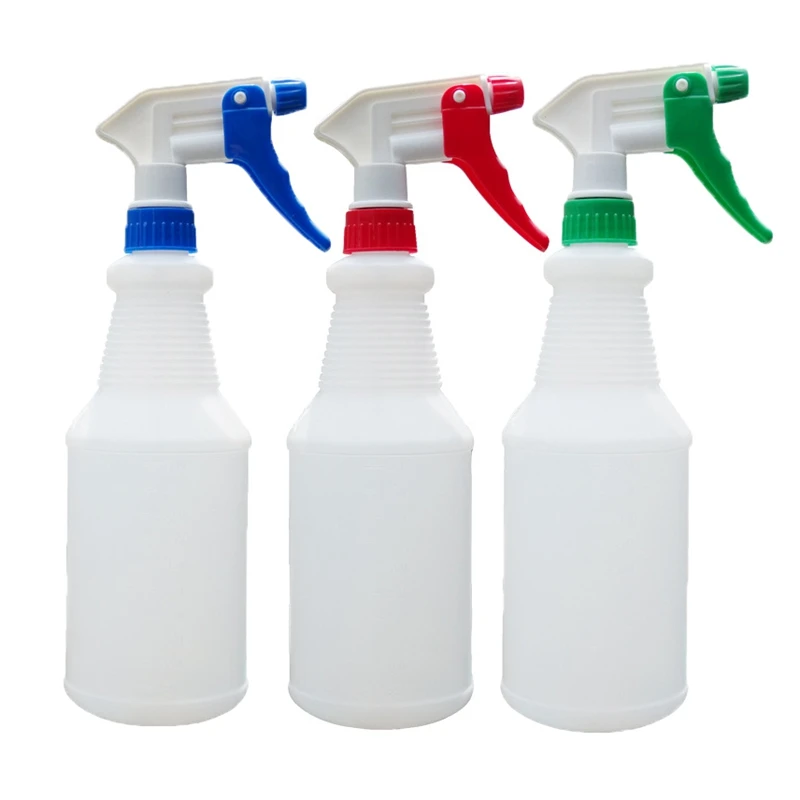 Empty Plastic Spray Bottles, For Chemical And Cleaning Solution, Adjustable Head Sprayer Fine To Stream (Pack Of 3) 
Empty Plastic Spray Bottles, For Chemical And Cleaning Solution, Adjustable Head Sprayer Fine To Stream (Pack Of 3)