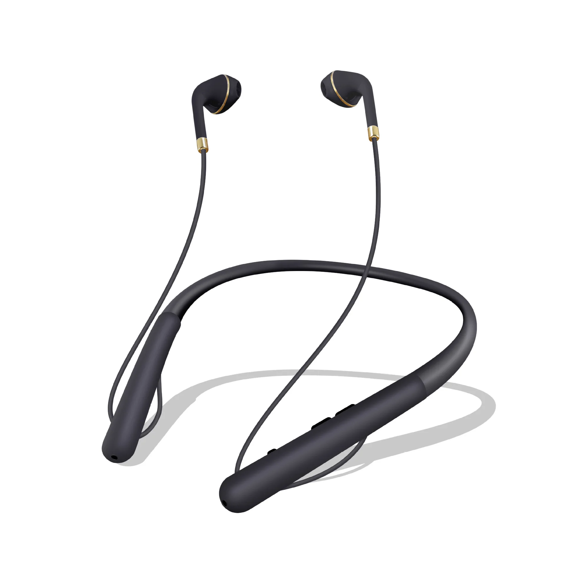 

Bluetooth-Compatible Headset Wireless Exercise Running Into The Ear Headset Double Ear Long Battery Wire Noise Reduction