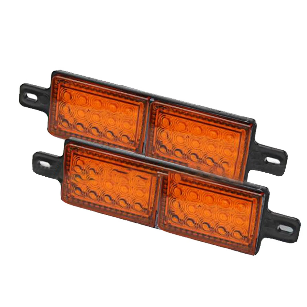 Easy to Install Long Lifespan 2x Yellow 30 LED Front Indicator Lights Bullbar Marker Lamp Bar 12V Quality Material
Easy to Install Long Lifespan 2x Yellow 30 LED Front Indicator Lights Bullbar Marker Lamp Bar 12V Quality Material