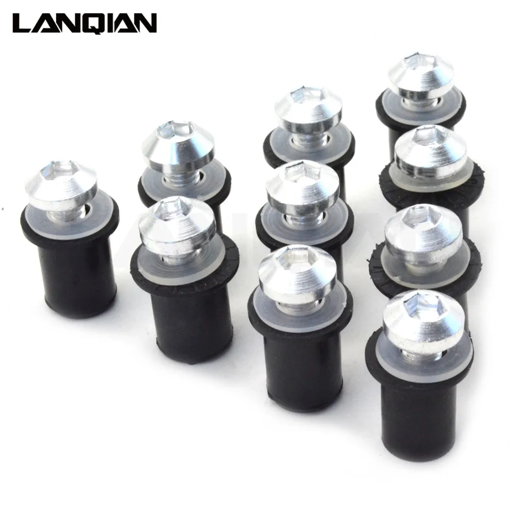 10 шт., комплект болтов для обтекателя ветрового стекла, болт гайки для крепления лобового стекла для BMW S1000RR HP4 HP2 Sport K1200S Benelli Tornado 1130
10 шт., комплект болтов для обтекателя ветрового стекла, болт гайки для крепления лобового стекла для BMW S1000RR HP4 HP2 Sport K1200S Benelli Tornado 1130