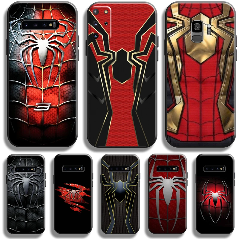 Spiderman Logo For Samsung Galaxy S22 S21 S20 Ultra FE 5G S10 10E S9 Plus Lite Phone Case TPU Silicone Cover Liquid Silicon
Spiderman Logo For Samsung Galaxy S22 S21 S20 Ultra FE 5G S10 10E S9 Plus Lite Phone Case TPU Silicone Cover Liquid Silicon
