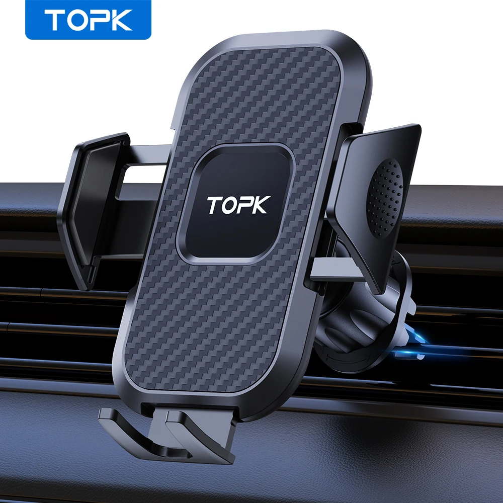 Суперстабильный Автомобильный Держатель Для Телефона TOPK 360 ° Универсальное Крепление Для Вентиляционного Отверстия С Мет...
Суперстабильный Автомобильный Держатель Для Телефона TOPK 360 ° Универсальное Крепление Для Вентиляционного Отверстия С Мет...