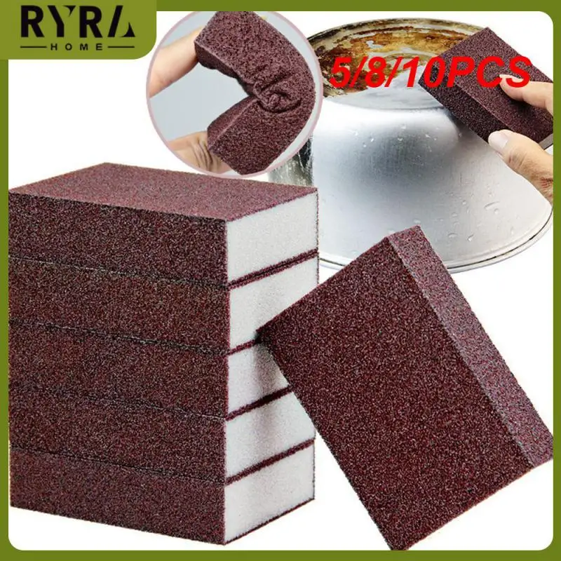 5/8/10PCS Multi-function Descaling Clean Rub For Cooktop Pot For Kitchen Office Bathroom Removing Rust Cleaning Brush Washable 
5/8/10PCS Multi-function Descaling Clean Rub For Cooktop Pot For Kitchen Office Bathroom Removing Rust Cleaning Brush Washable