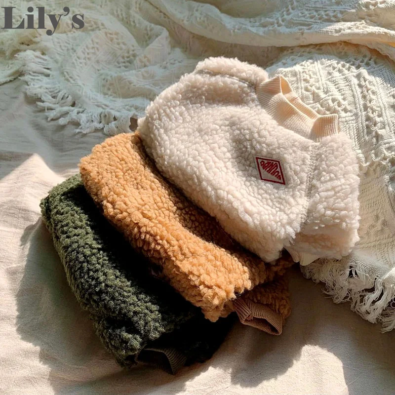 Soft Warm Dog Clothing Autumn Winter Solid Color Plush Dog Jacket Clothes Teddy Bichon Fashion Costume Pet Supplies Accessories
Soft Warm Dog Clothing Autumn Winter Solid Color Plush Dog Jacket Clothes Teddy Bichon Fashion Costume Pet Supplies Accessories