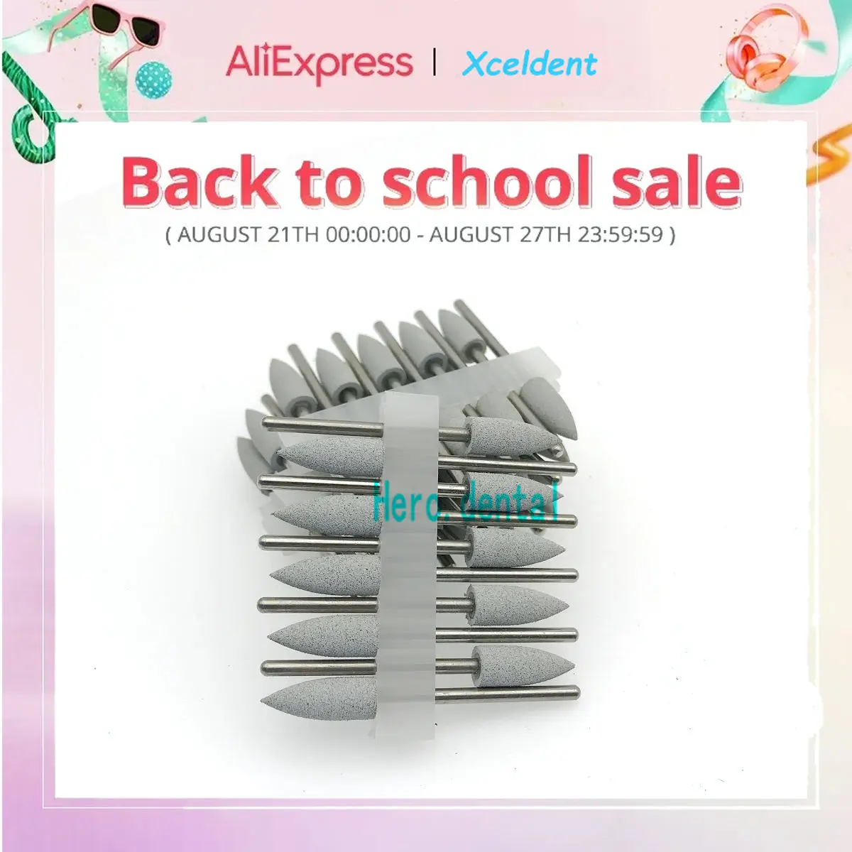 Type 406 Dental Silicone Rubber Resin Base Hidden Denture Polishing Burs model grey
Type 406 Dental Silicone Rubber Resin Base Hidden Denture Polishing Burs model grey