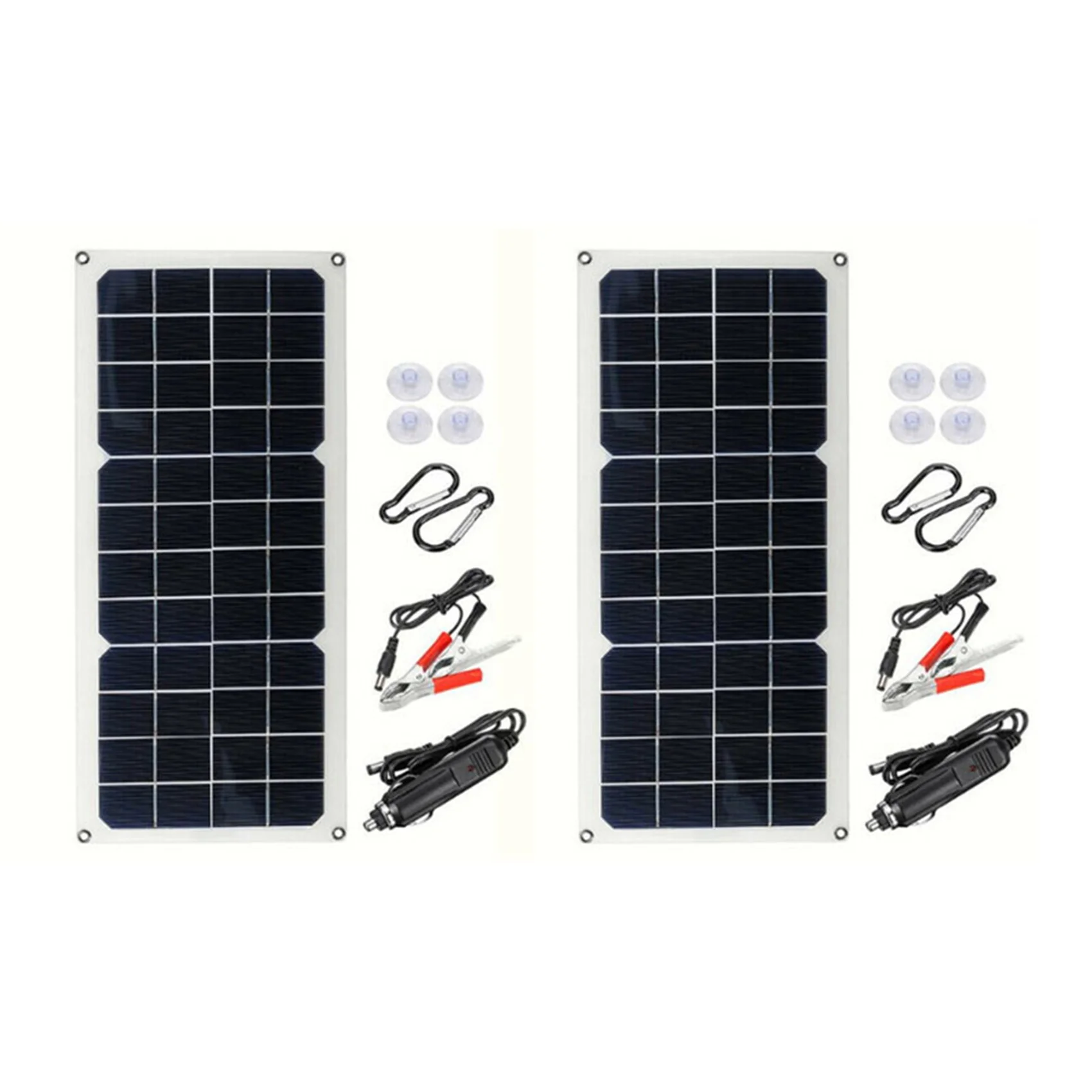 2X 12V 30W Solar Panel Car Van Boat Caravan Camper Trickle Portable Battery Charger
2X 12V 30W Solar Panel Car Van Boat Caravan Camper Trickle Portable Battery Charger