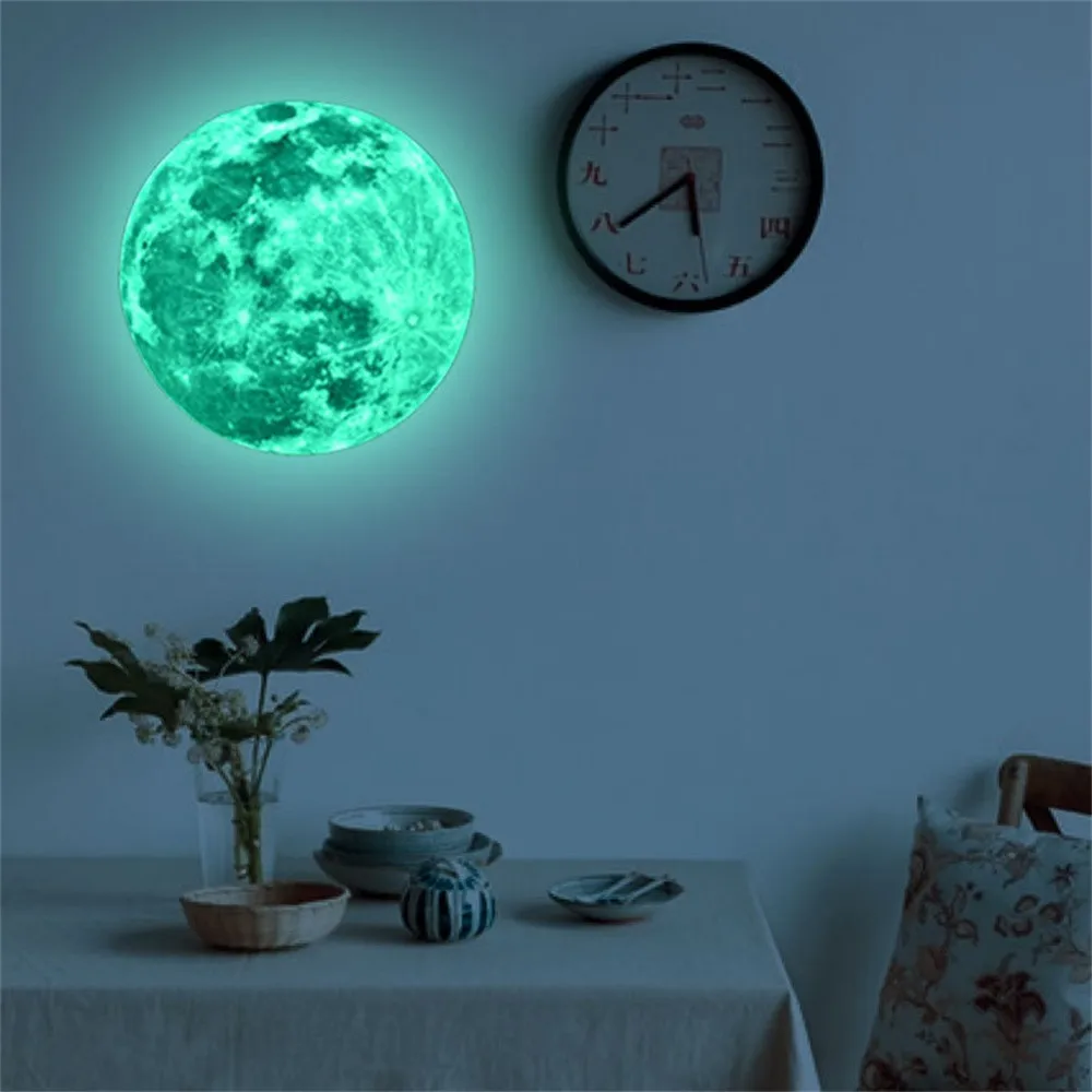 5/12/30cm 3D Luminous Moon Wall Sticker for kids room living room bedroom decoration home decals Glow in the dark Wall Stickers
5/12/30cm 3D Luminous Moon Wall Sticker for kids room living room bedroom decoration home decals Glow in the dark Wall Stickers
