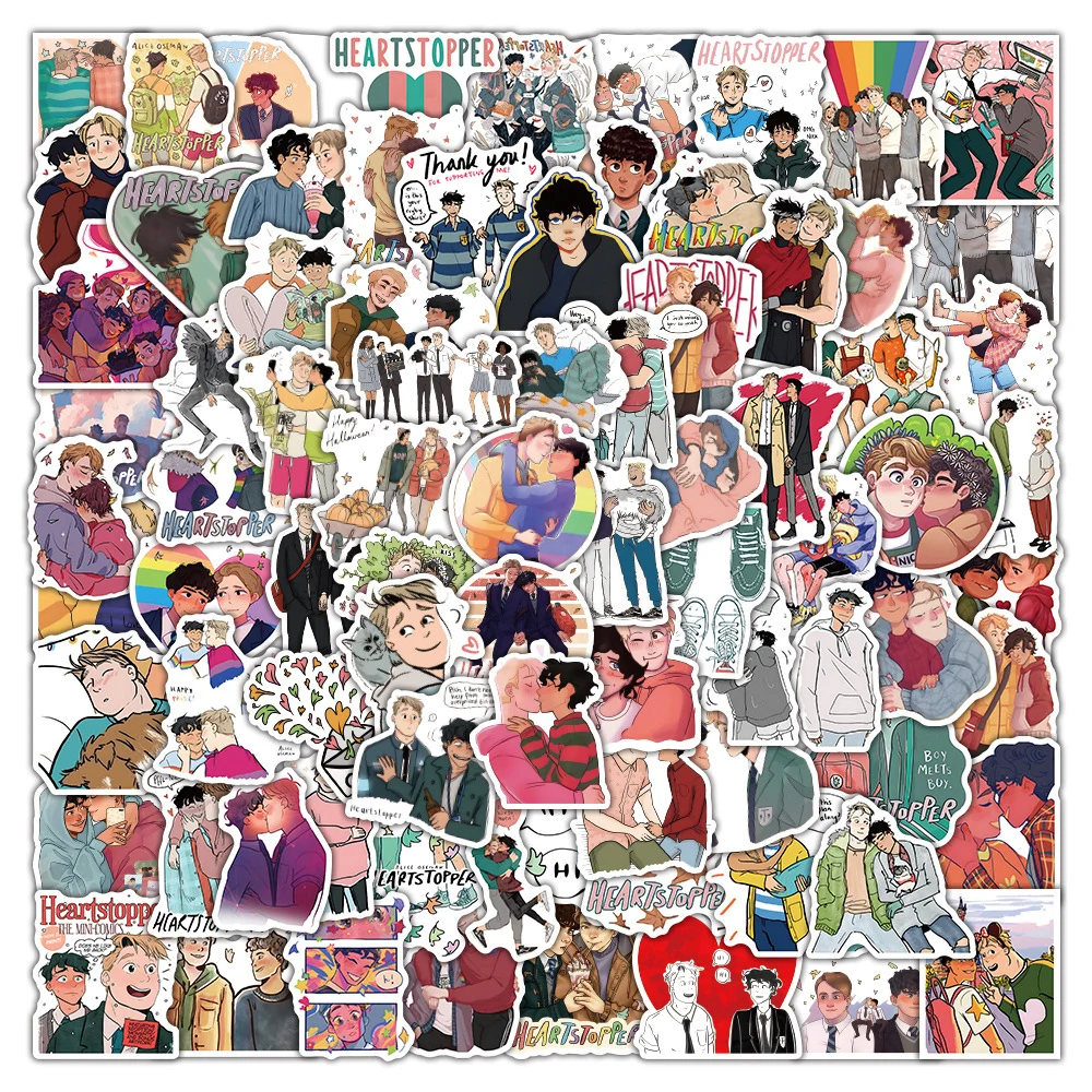 10/30/50/100PCS British TV Show Heartstopper Stickers Laptop Motorcycle Phone Car Luggage Guitar Helmet Waterproof Sticker Decal
10/30/50/100PCS British TV Show Heartstopper Stickers Laptop Motorcycle Phone Car Luggage Guitar Helmet Waterproof Sticker Decal