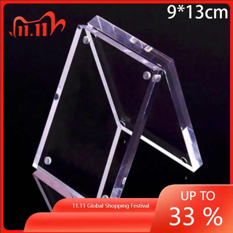 1 Pcs Photo Frame Transparent Picture Frame Acrylic Magnetic Poster Display Stand Holder For Office Decoration Home Decor
1 Pcs Photo Frame Transparent Picture Frame Acrylic Magnetic Poster Display Stand Holder For Office Decoration Home Decor