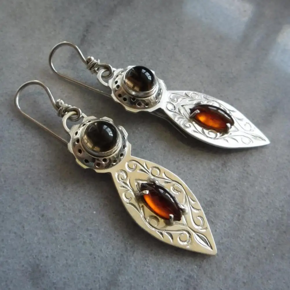 Beautiful Dangle Earrings Hand Engraved Pattern Geometric Pendant Earrings Dangle Earrings 1 Pair
Beautiful Dangle Earrings Hand Engraved Pattern Geometric Pendant Earrings Dangle Earrings 1 Pair