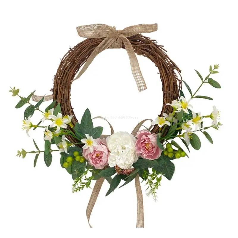 Artificial Flower Wreath Art Garland Decorative Crafts Handicraft Supplies for Festival Party Front Door Decoration
Artificial Flower Wreath Art Garland Decorative Crafts Handicraft Supplies for Festival Party Front Door Decoration