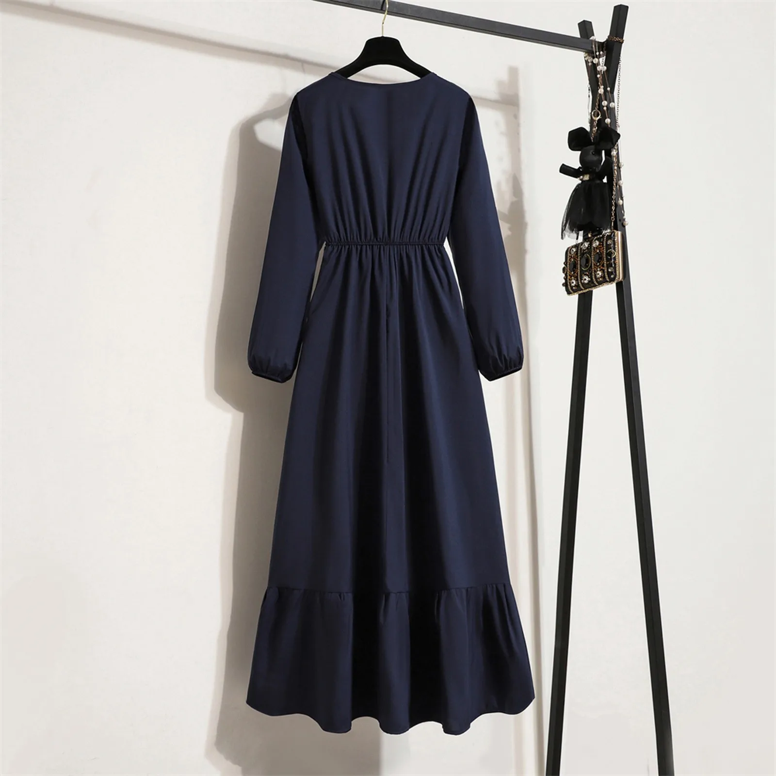 Женские платья во французском стиле с цветочным принтом, платье с длинным рукавом и многоярусным подолом с оборками, расклешенные деловые п... 
Женские платья во французском стиле с цветочным принтом, платье с длинным рукавом и многоярусным подолом с оборками, расклешенные деловые п...