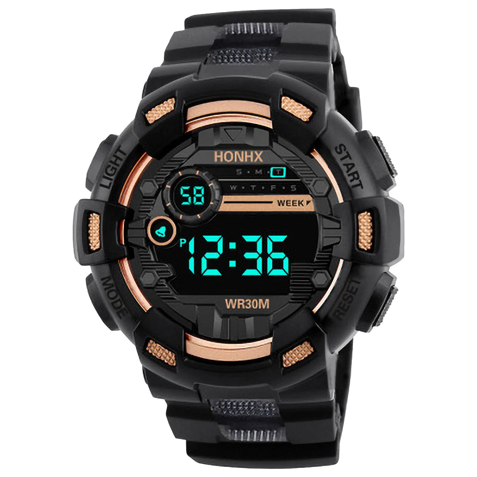 

HONHX Luxury Mens Digital Led Watch Date Sport Men Outdoor Electronic Watch Women Watches Relogio Feminino Ladies Watch Retro