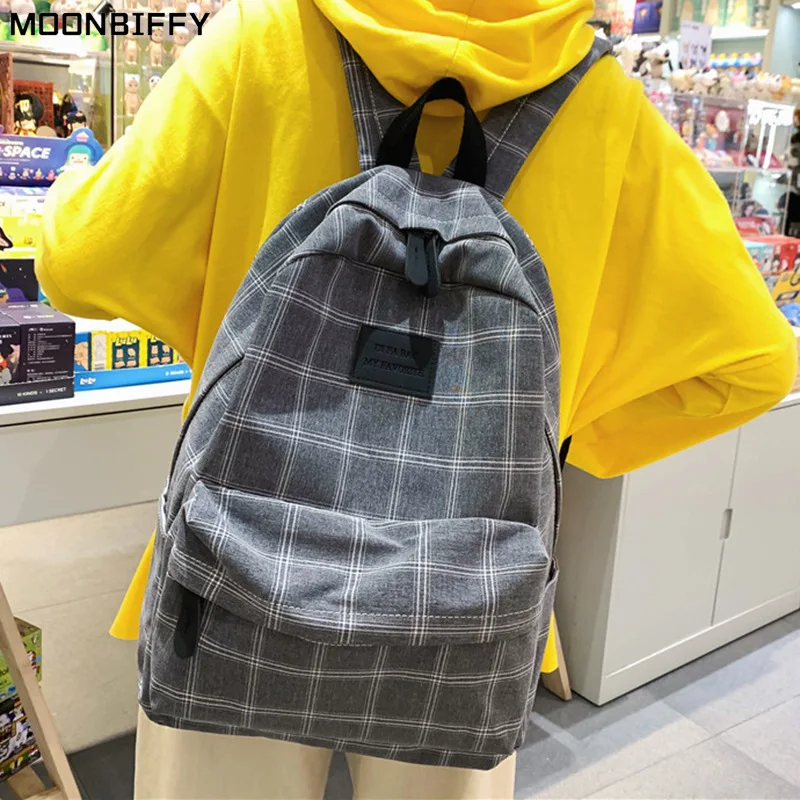 Fashion Girl College School Bag Casual New Simple Women Backpack Striped Book Packbags for Teenage Travel Shoulder Bag Rucksack
Fashion Girl College School Bag Casual New Simple Women Backpack Striped Book Packbags for Teenage Travel Shoulder Bag Rucksack